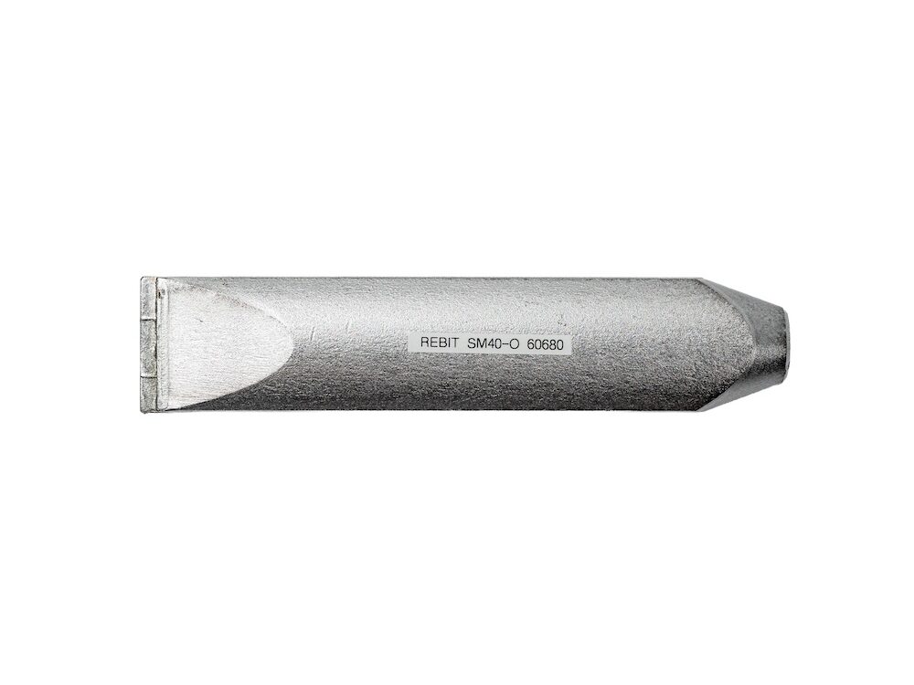 Kantjärn rak 40mm Rebit